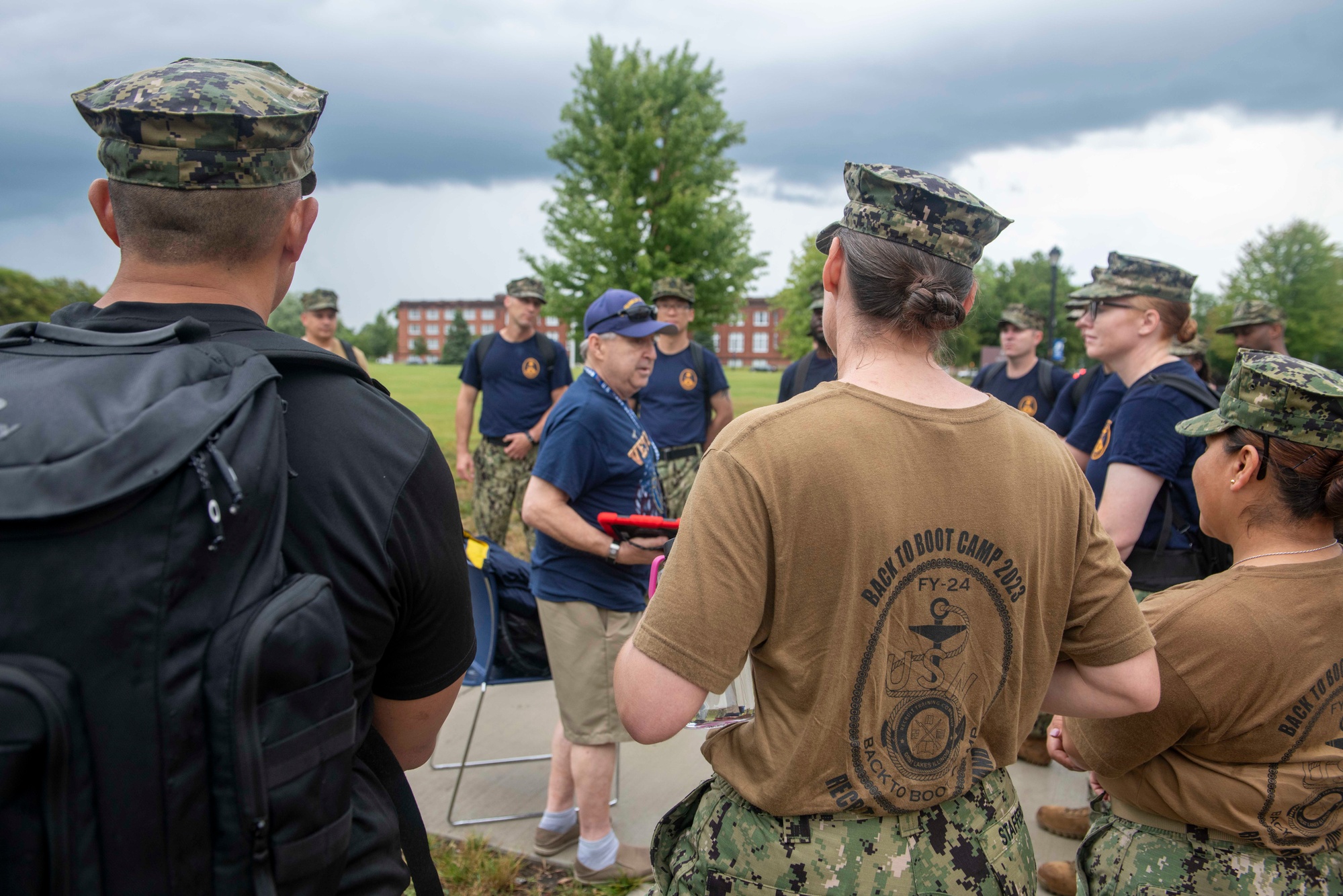 Navy boot 2024 camp backpack