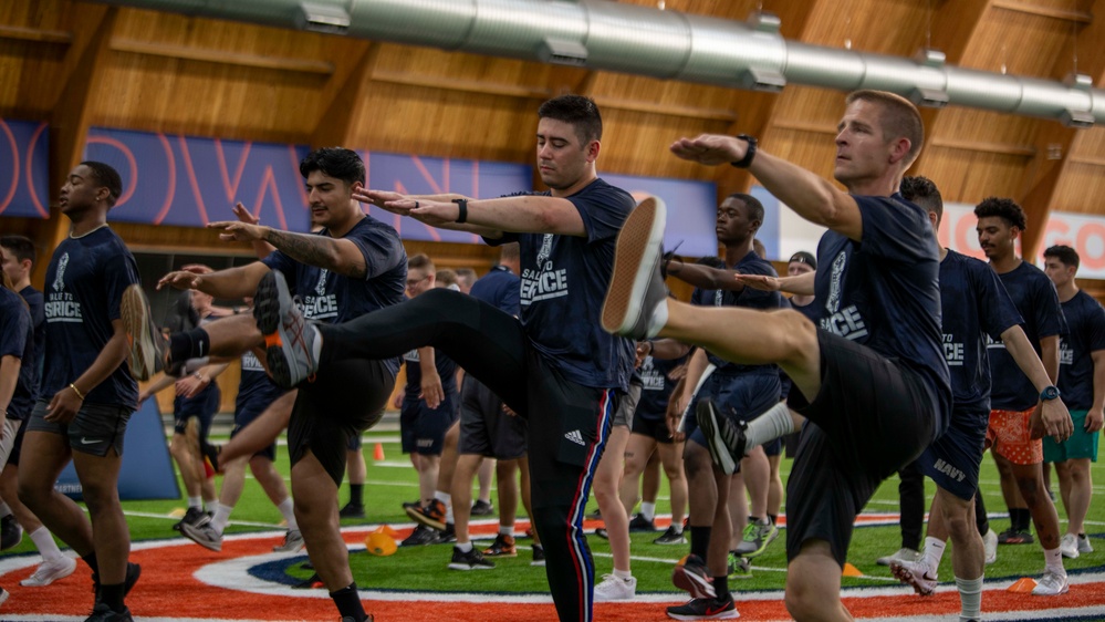 USAA's Salute to Service NFL Boot Camp