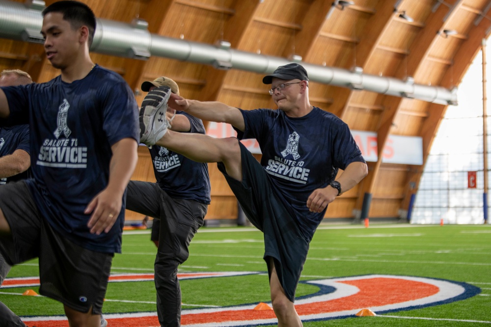 USAA's Salute to Service NFL Boot Camp