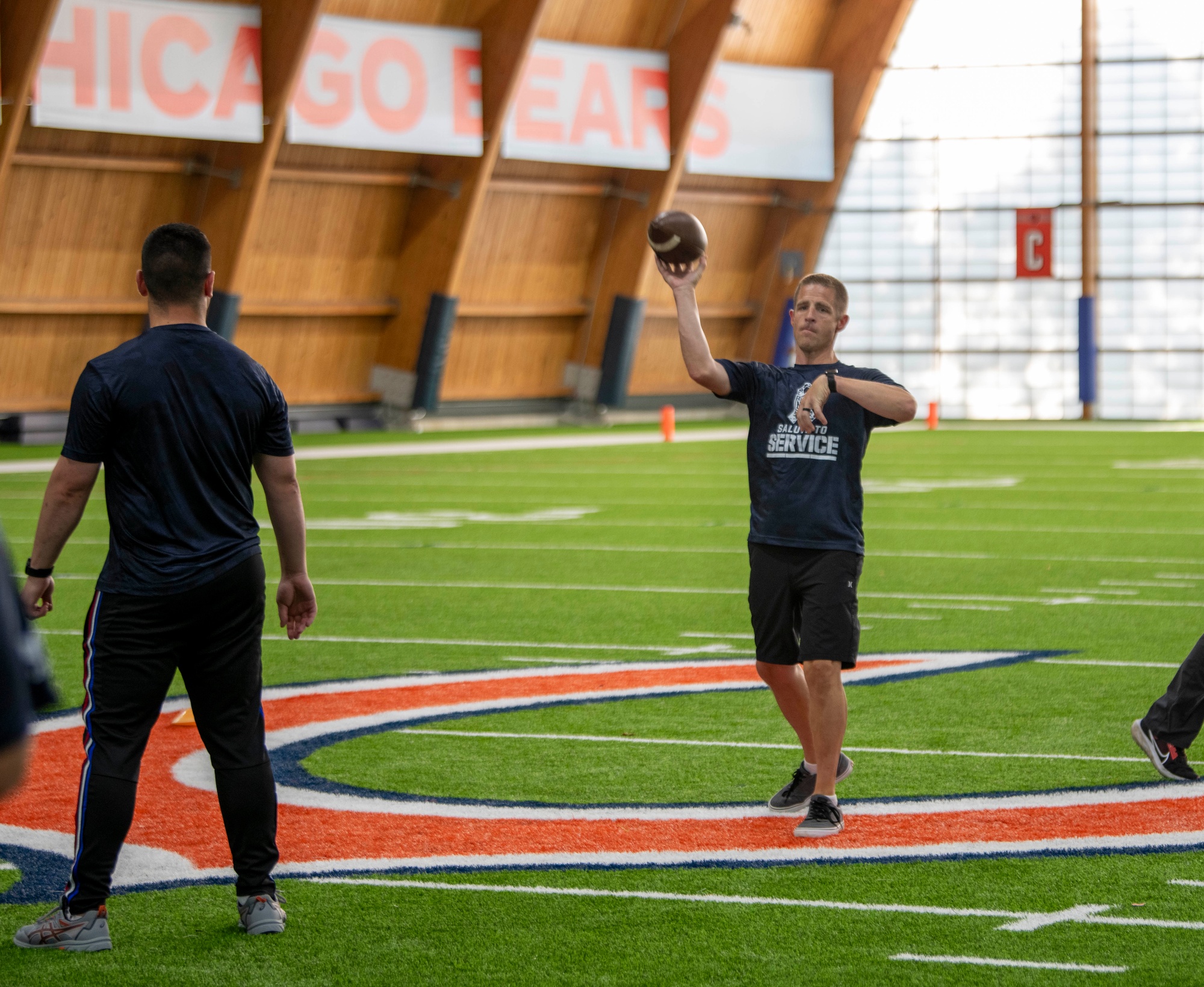 DVIDS - Images - USAA's Salute to Service NFL Boot Camp [Image 6 of 17]