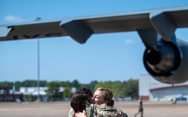 Col. Teri Neely Fini Flight