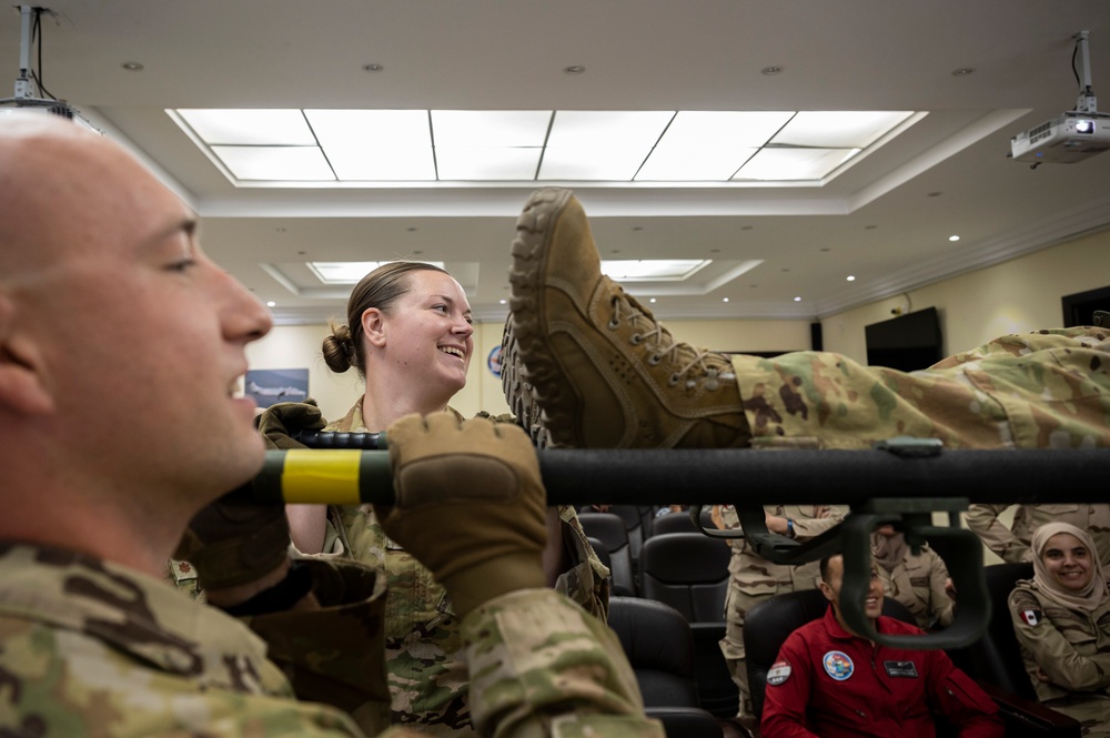 USAF, Egyptian Air Force train medical skills together