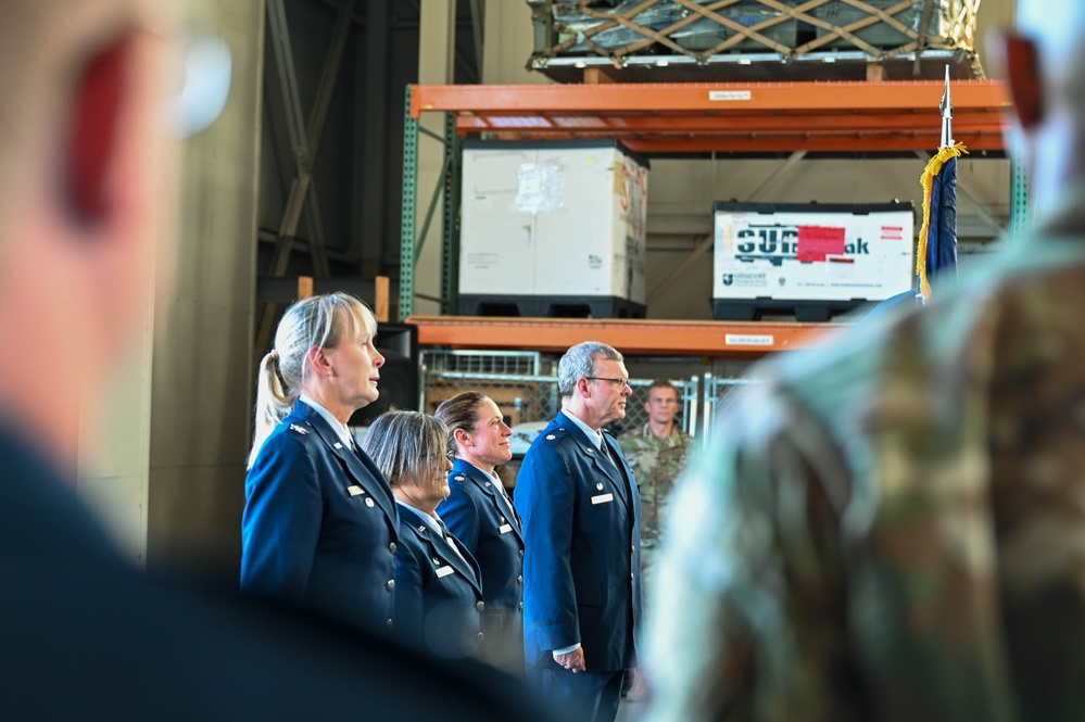 446th Aeromedical Staging Squadron Pinning Ceremony