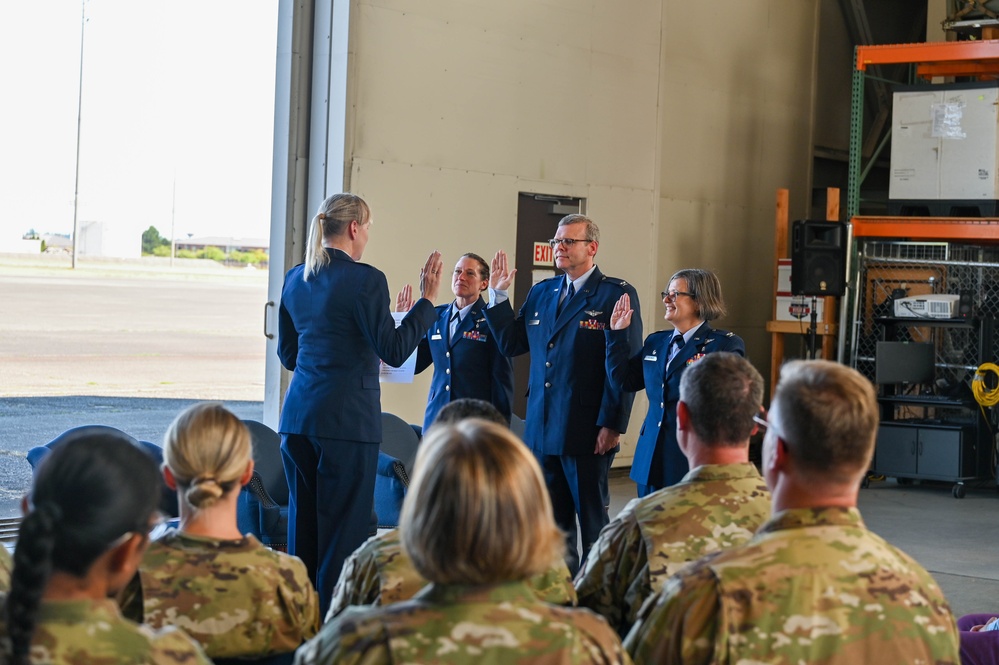 446th Aeromedical Staging Squadron Pinning Ceremony