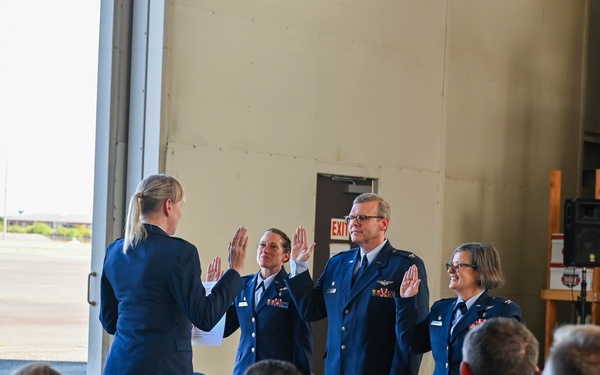 446th Aeromedical Staging Squadron Pinning Ceremony