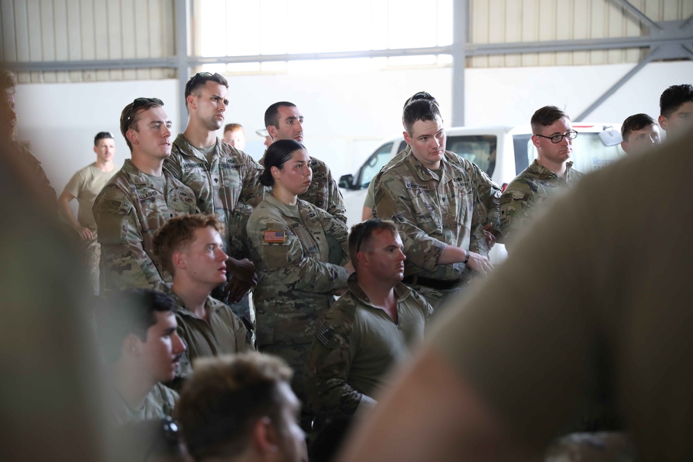 1-143 Infantry Regiment Conducts Prejump Rehearsals Bright Star 2023 (Image 4 of 5)