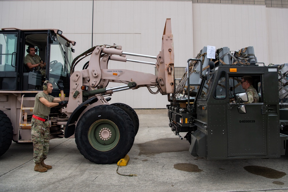 514th AMW Cargo Load and Security Forces Training Exercise