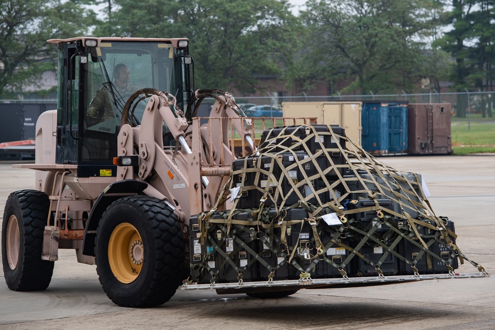 514th AMW Cargo Load and Security Forces Training Exercise