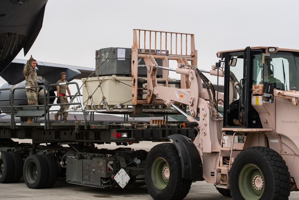 514th AMW Cargo Load and Security Forces Training Exercise