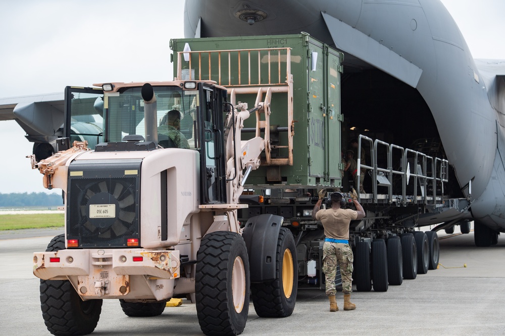 514th AMW Cargo Load and Security Forces Training Exercise