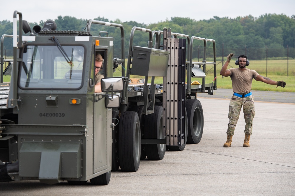 514th AMW Cargo Load and Security Forces Training Exercise