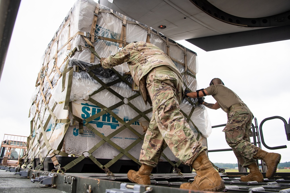 514th AMW Cargo Load and Security Forces Training Exercise