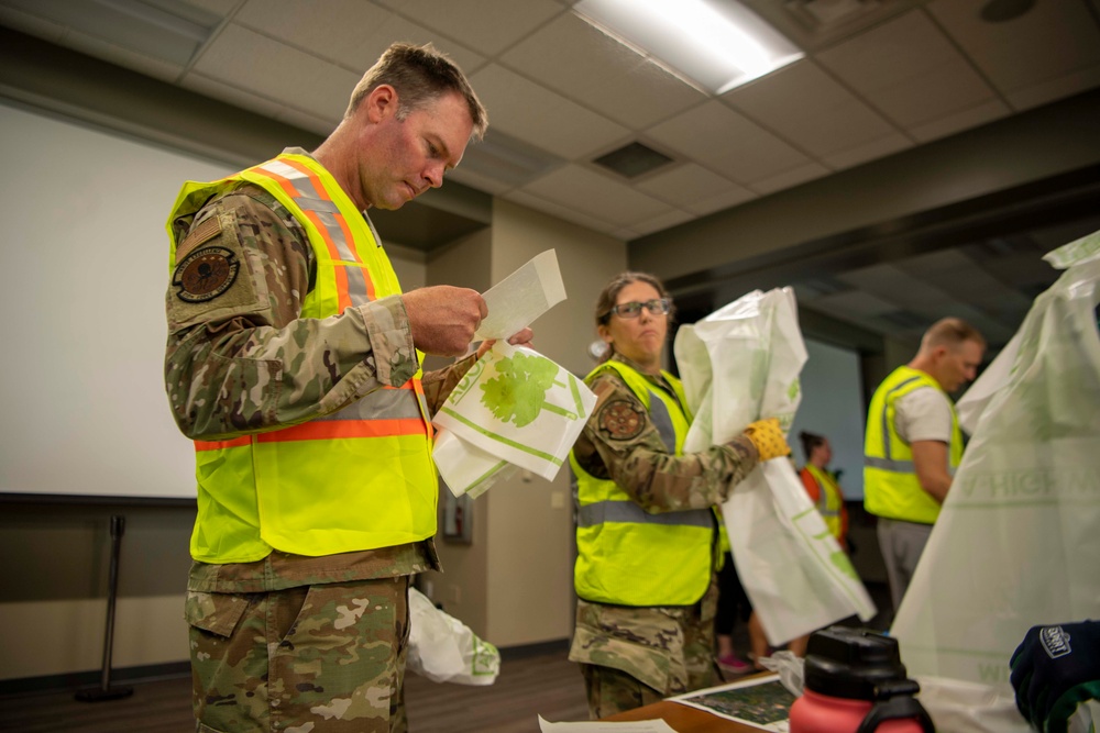 Air National Guard Keeps the Streets Clean