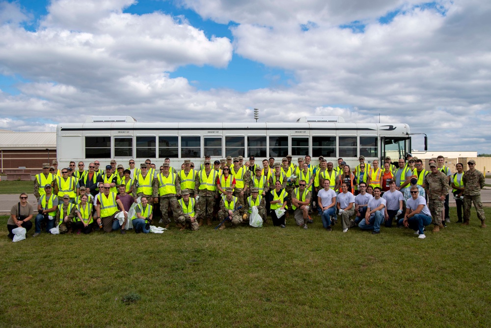 Air National Guard Keeps the Streets Clean