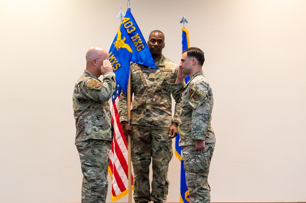 803rd AMXS Assumption of Command