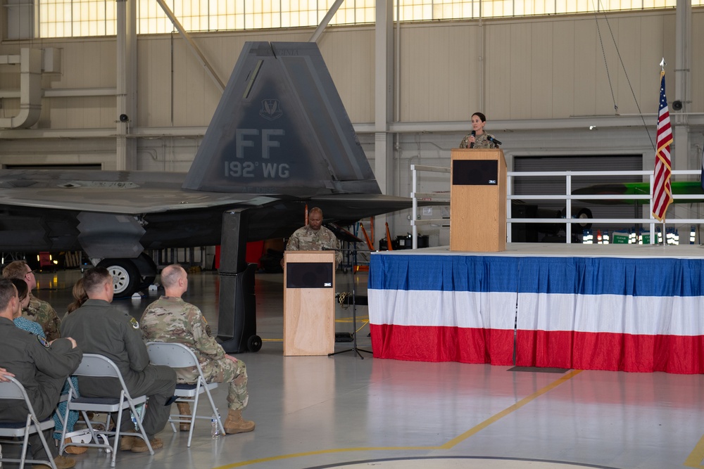 192nd Wing welcomes Lange as new commander