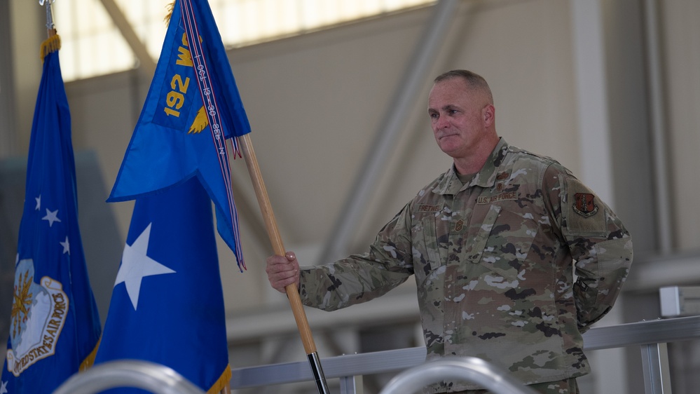 192nd Wing welcomes Lange as new commander