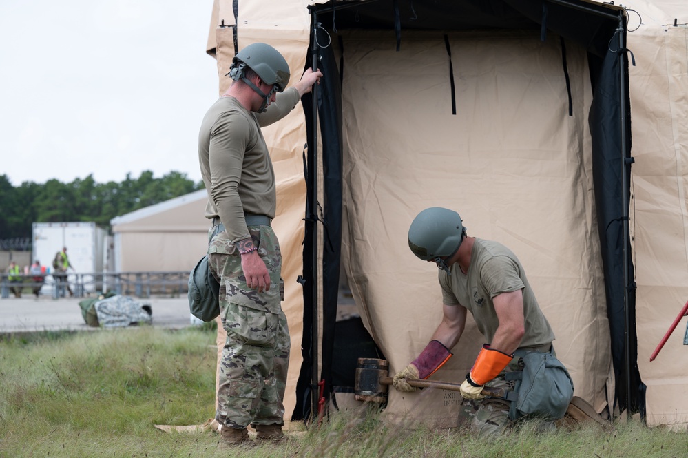 102nd Intelligence Wing conducts Exercise Tyrant Torch