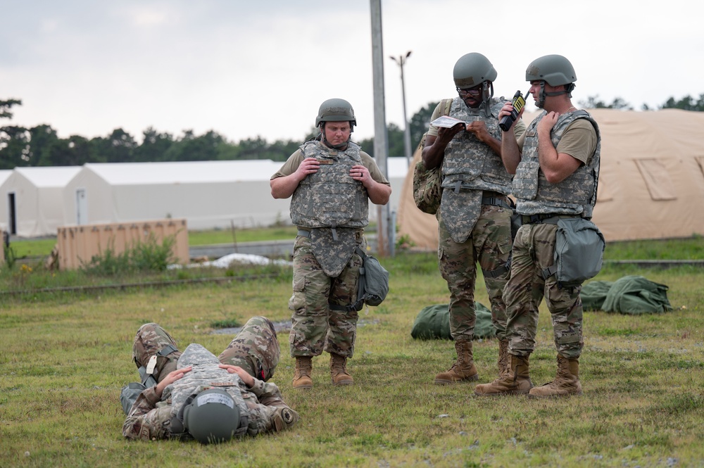 102nd Intelligence Wing conducts Exercise Tyrant Torch