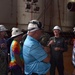 Vice Adm. Kenneth Whitesell visits USS John C. Stennis