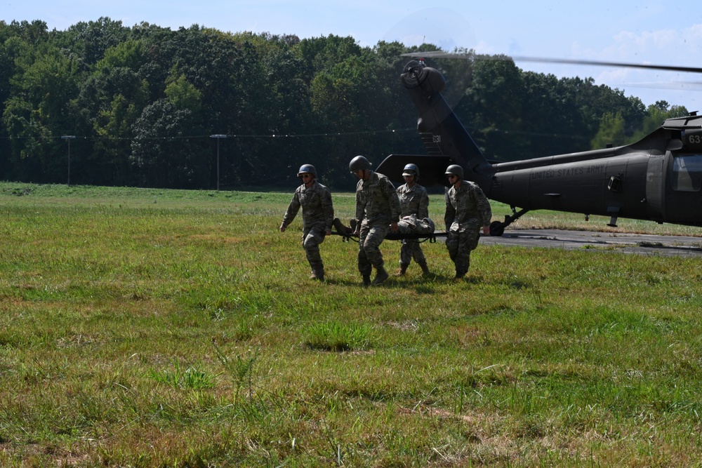 175th Medical Group Medivac Training