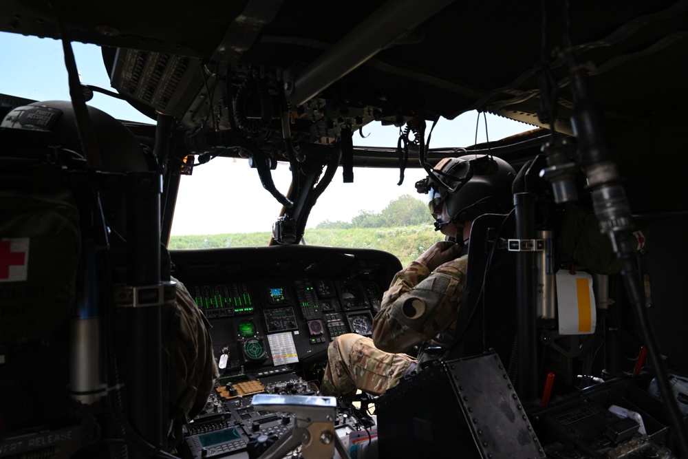 175th Medical Group Medivac Training