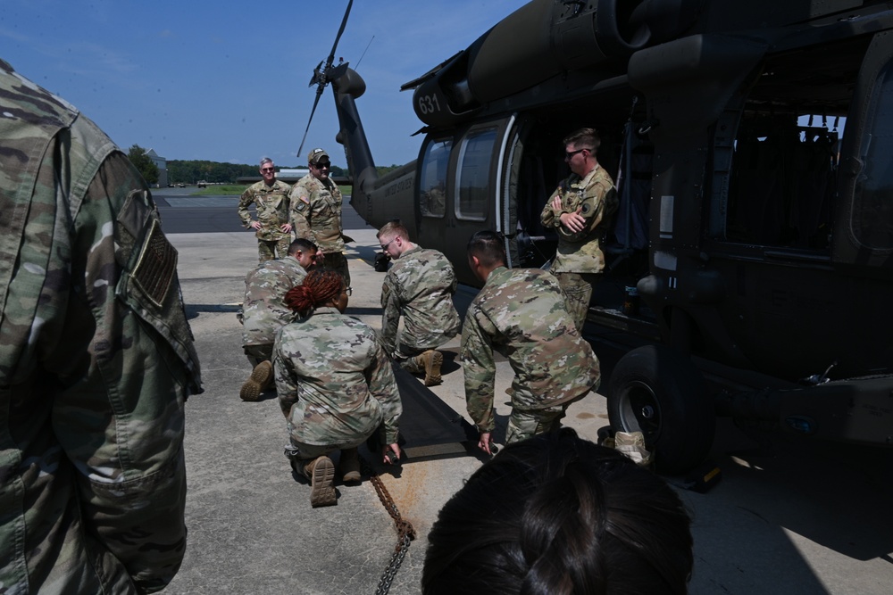 175th Medical Group Medivac Training