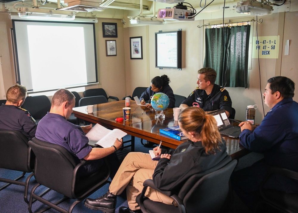 U.S. Coast Guard Cutter Healy conducts science operations