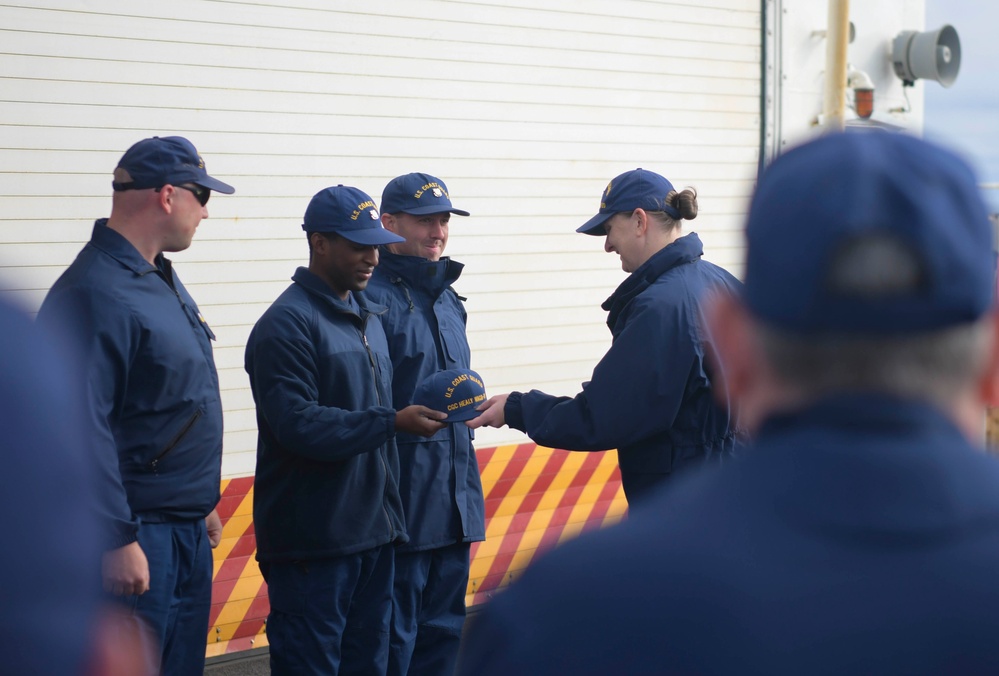 U.S. Coast Guard Cutter Healy conducts science missions