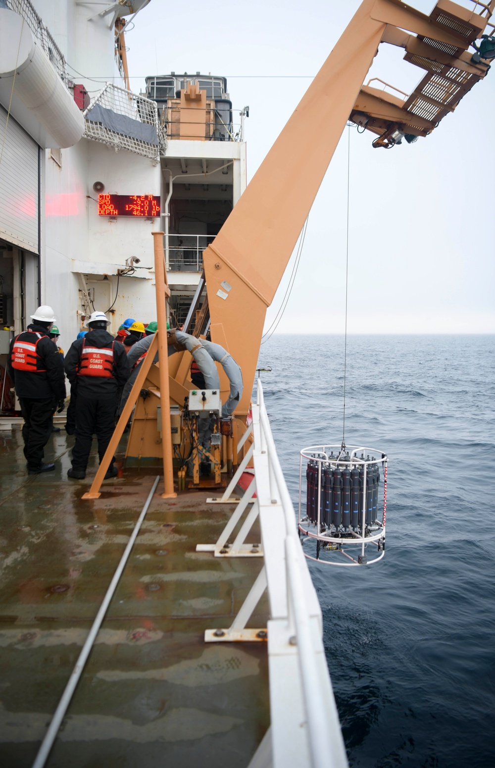 U.S. Coast Guard Cutter Healy conducts science mission