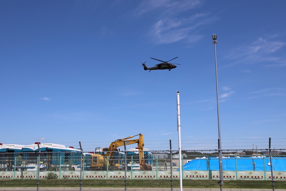 USAG Japan, Sagamihara, neighboring cities train together in joint disaster drill