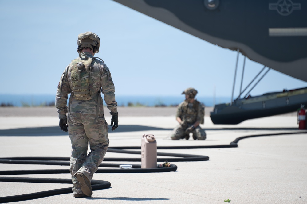 129th Rescue Wing Grizzly Flag, MCA FARP Exercise