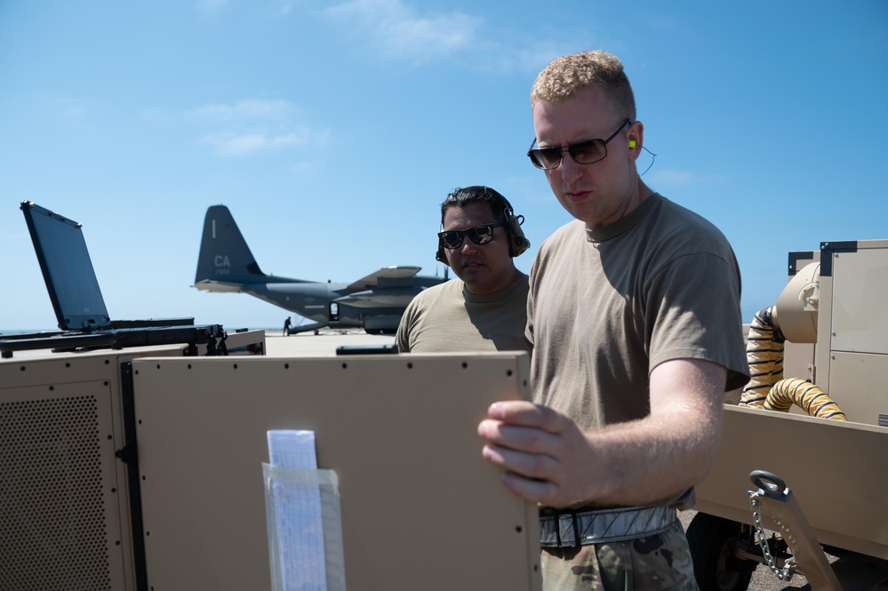 129th Rescue Wing Grizzly Flag, MCA FARP Exercise