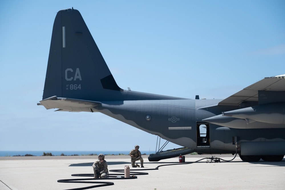 129th Rescue Wing Grizzly Flag, MCA FARP Exercise