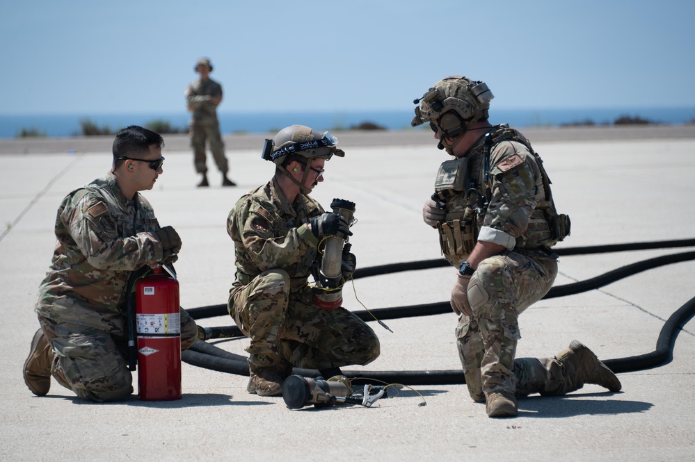 129th Rescue Wing Grizzly Flag, MCA FARP Exercise