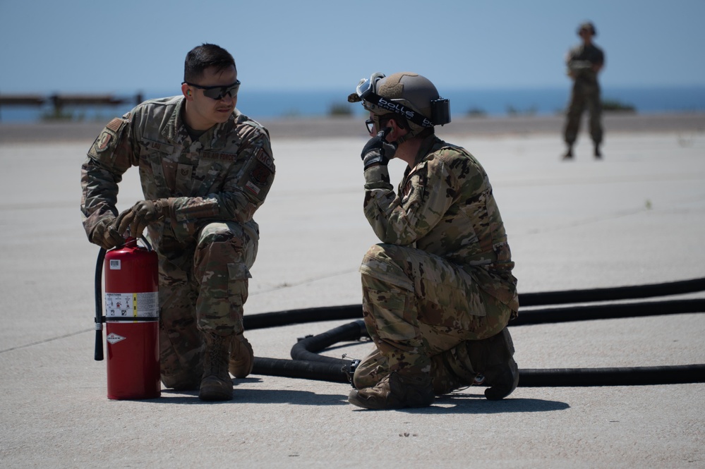 129th Rescue Wing Grizzly Flag, MCA FARP Exercise