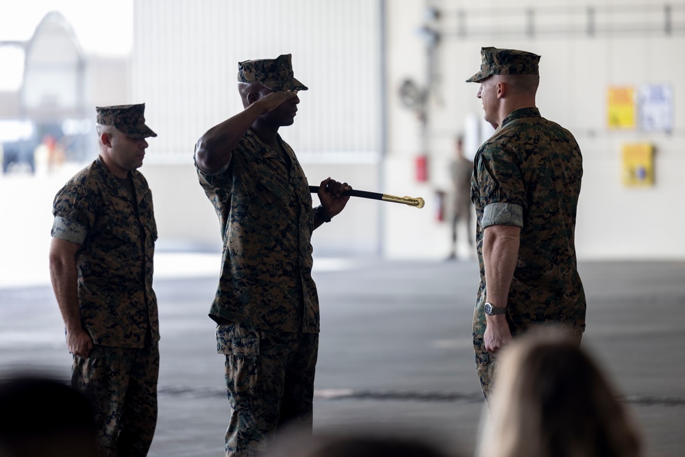 VMFA-121 Welcomes a New Sergeant Major