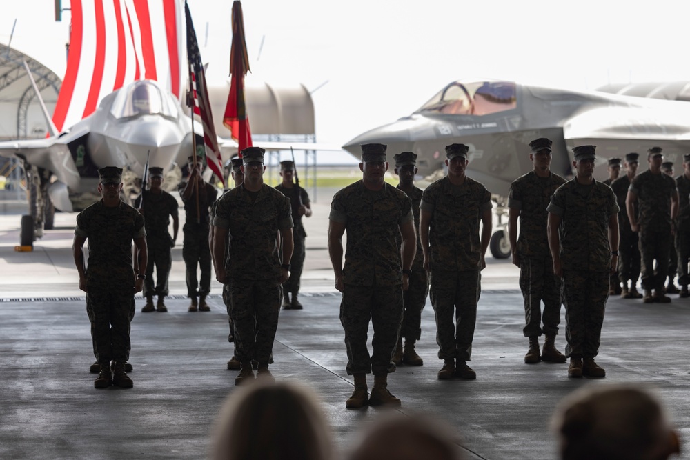 VMFA-121 Welcomes a New Sergeant Major