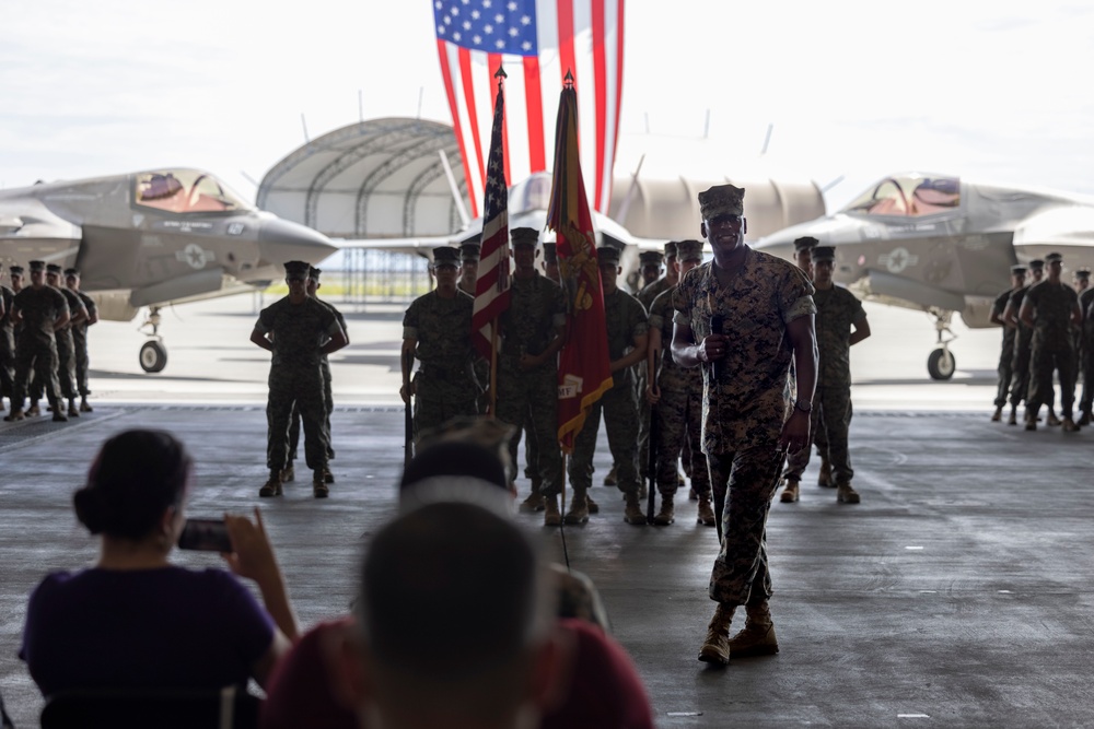 VMFA-121 Welcomes a New Sergeant Major