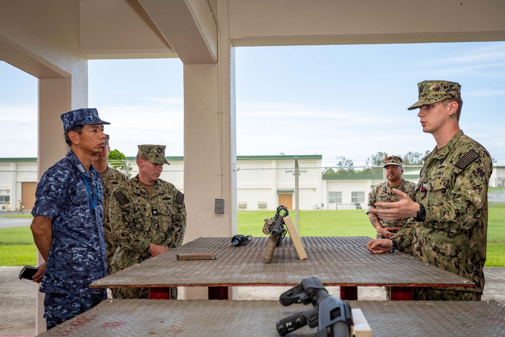 JMSDF tours NMCB-3