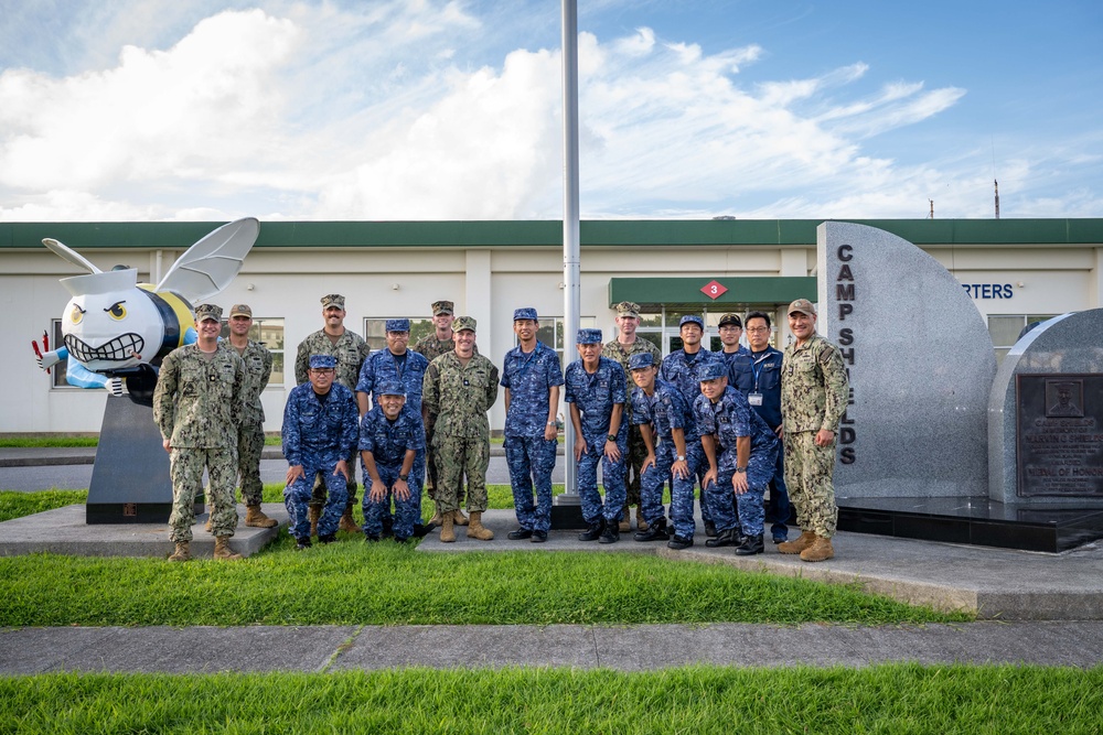 JMSDF tours NMCB-3