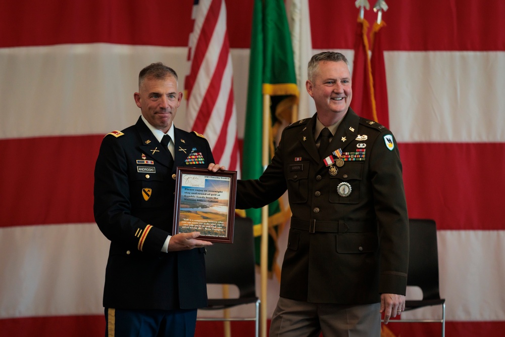 Washington National Guard Command Chief Warrant Officer retires after more than forty years of service