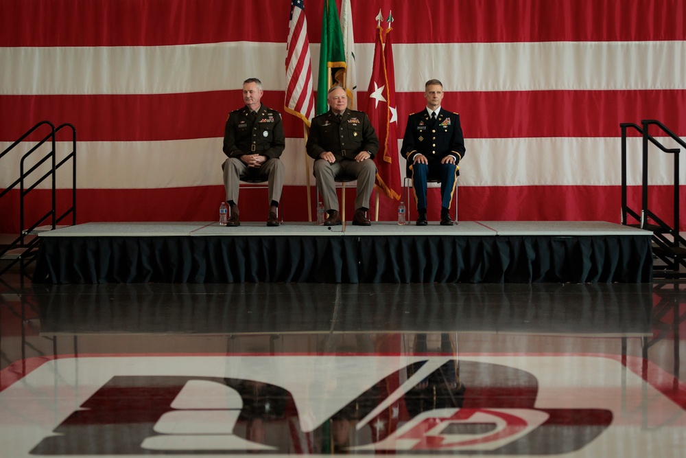 Washington National Guard Command Chief Warrant Officer change of responsibility ceremony