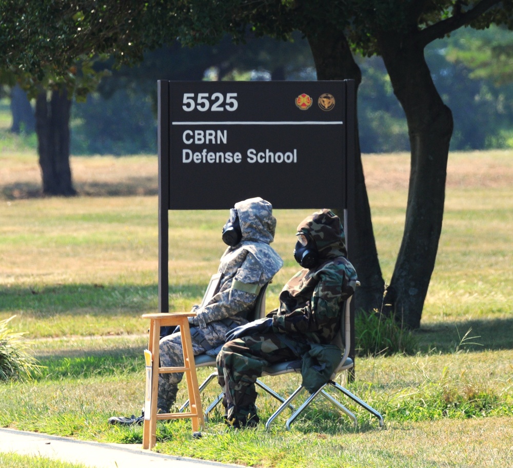 FORT DIX –CBRN Defense School hosts the 360th PSYOPS for CBRN and PATS Training.