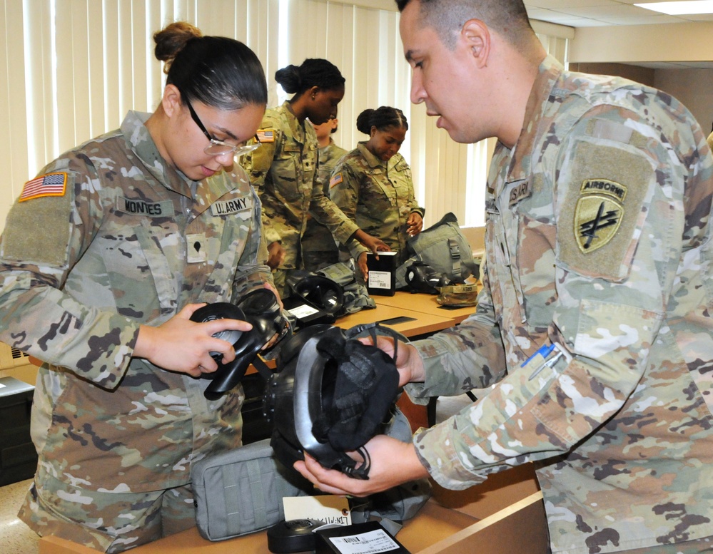 FORT DIX –CBRN Defense School hosts the 360th PSYOPS for CBRN and PATS Training.