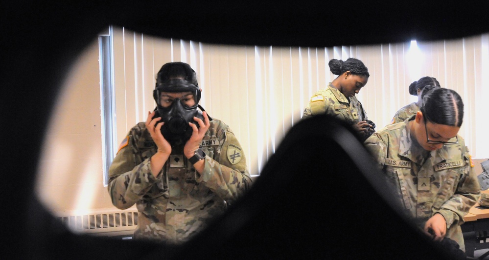 FORT DIX –CBRN Defense School hosts the 360th PSYOPS for CBRN and PATS Training.