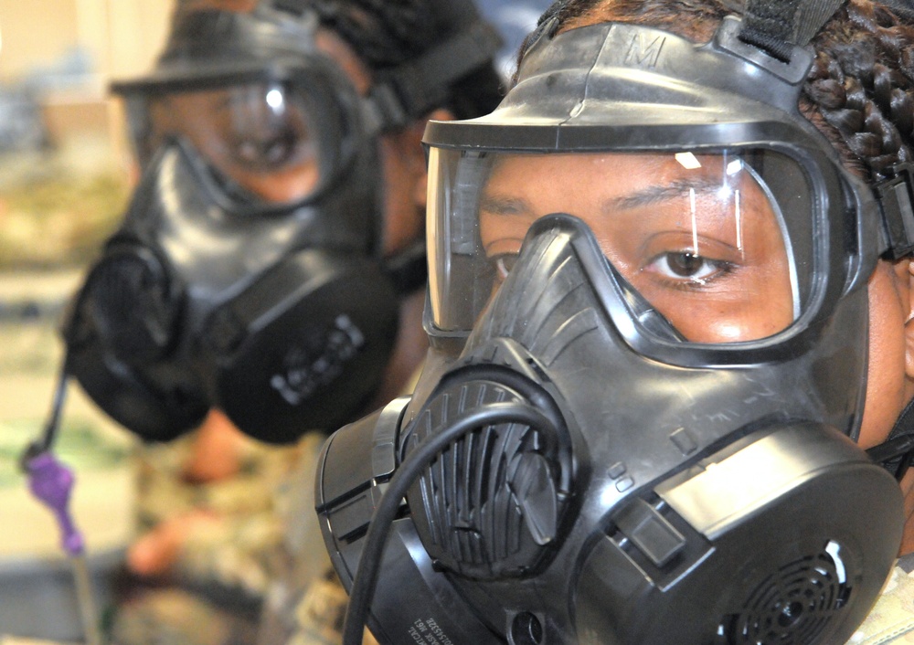 FORT DIX –CBRN Defense School hosts the 360th PSYOPS for CBRN and PATS Training.