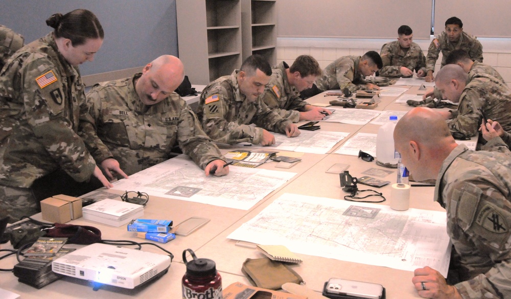 FORT DIX –404 CA BN, Back to Basics, Land Navigation