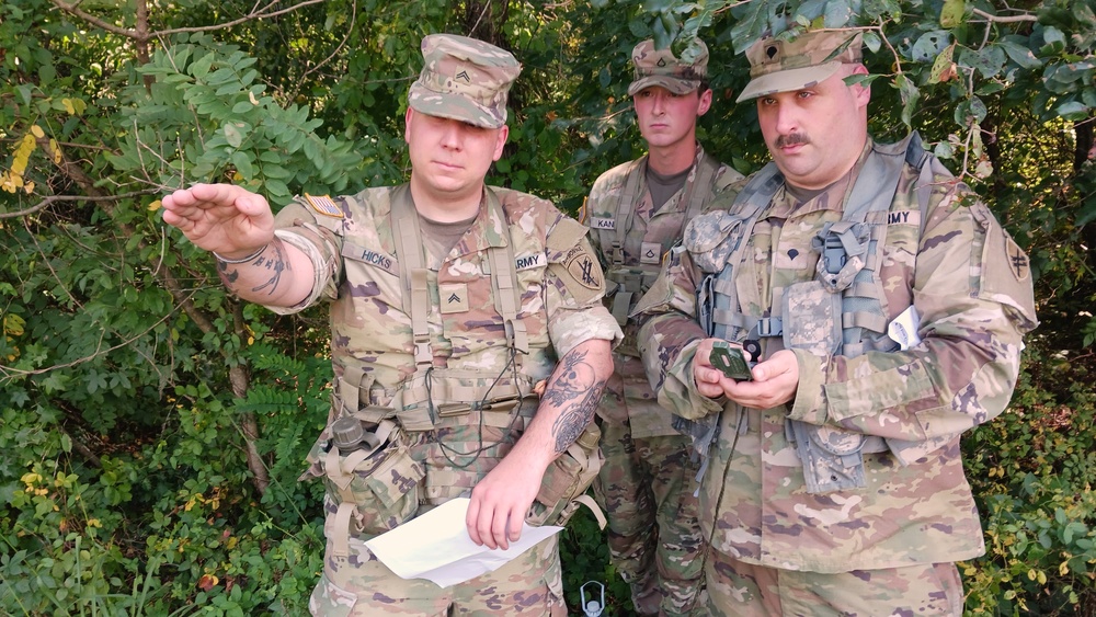 FORT DIX –404 CA BN, Back to Basics, Land Navigation