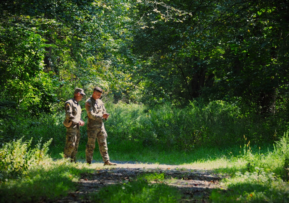 FORT DIX –404 CA BN, Back to Basics, Land Navigation